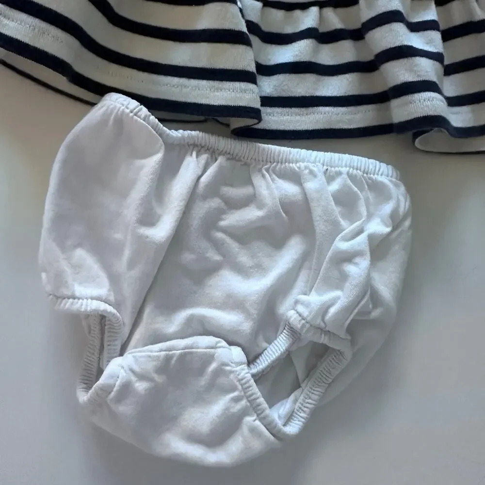 Ralph Lauren Cotton Jersey Tee Dress with Bloomers - 3 Months